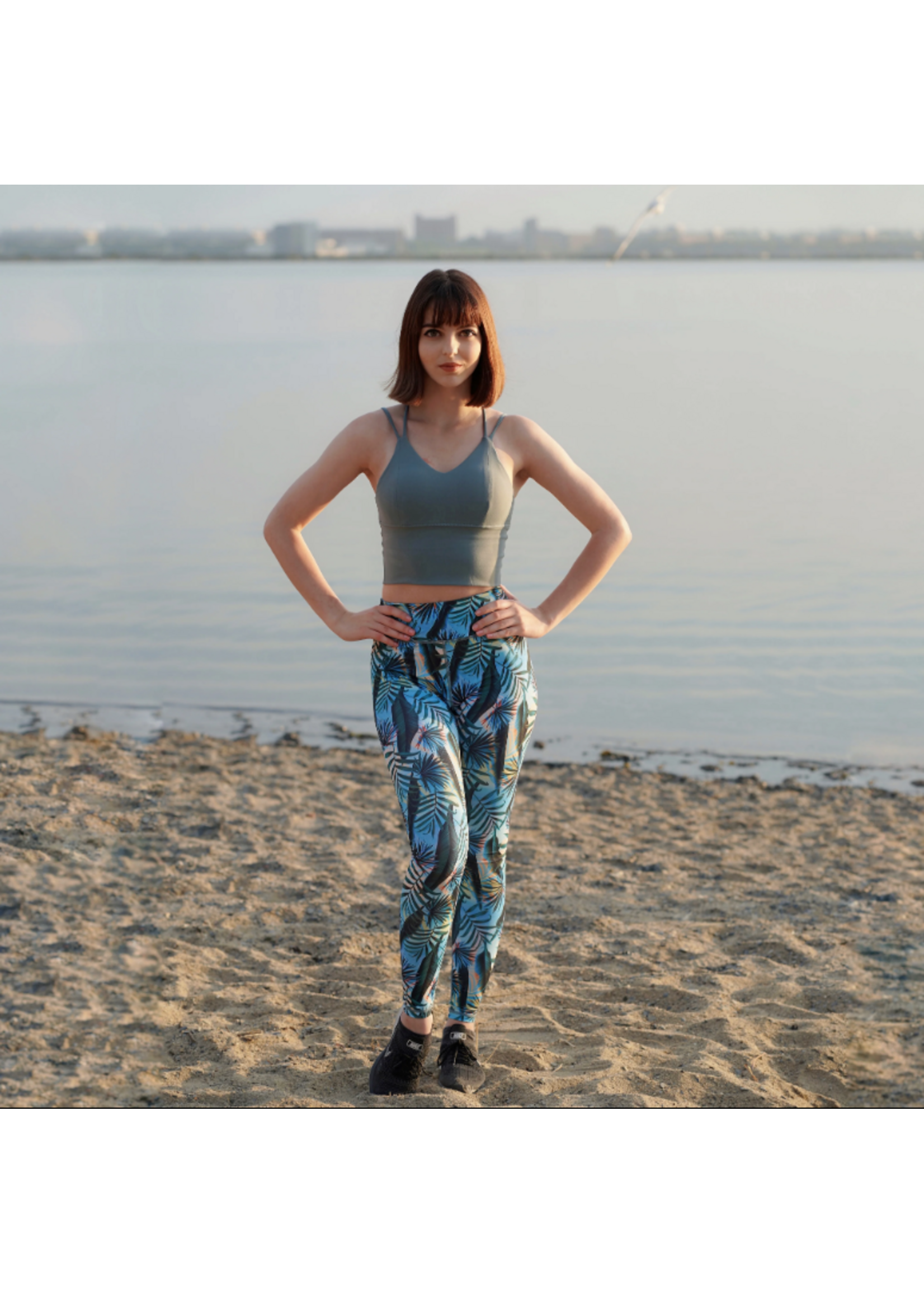 MyZiji MyZiji Double Straps Sports Top