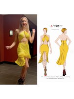 MyZiji MyZiji Design S08 Two Piece Latin Dance Costume