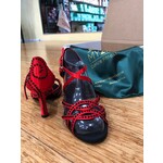 MyZiji Red Amore Premier Latin Dance Shoes