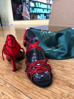 MyZiji MyZiji Red Amore Premier Latin Dance Shoes