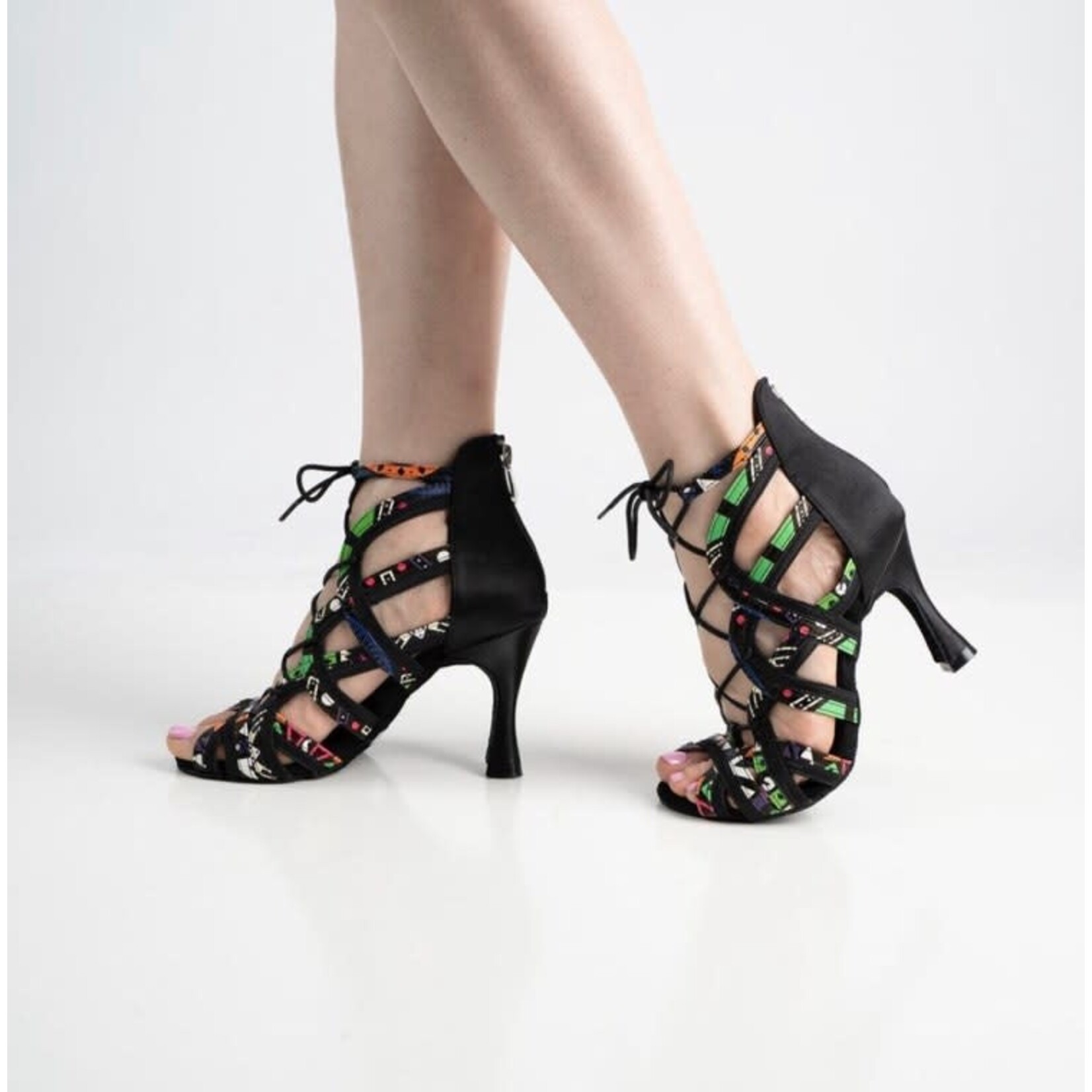 MyZiji Rita Salsa Bachata Latin Dance Shoes