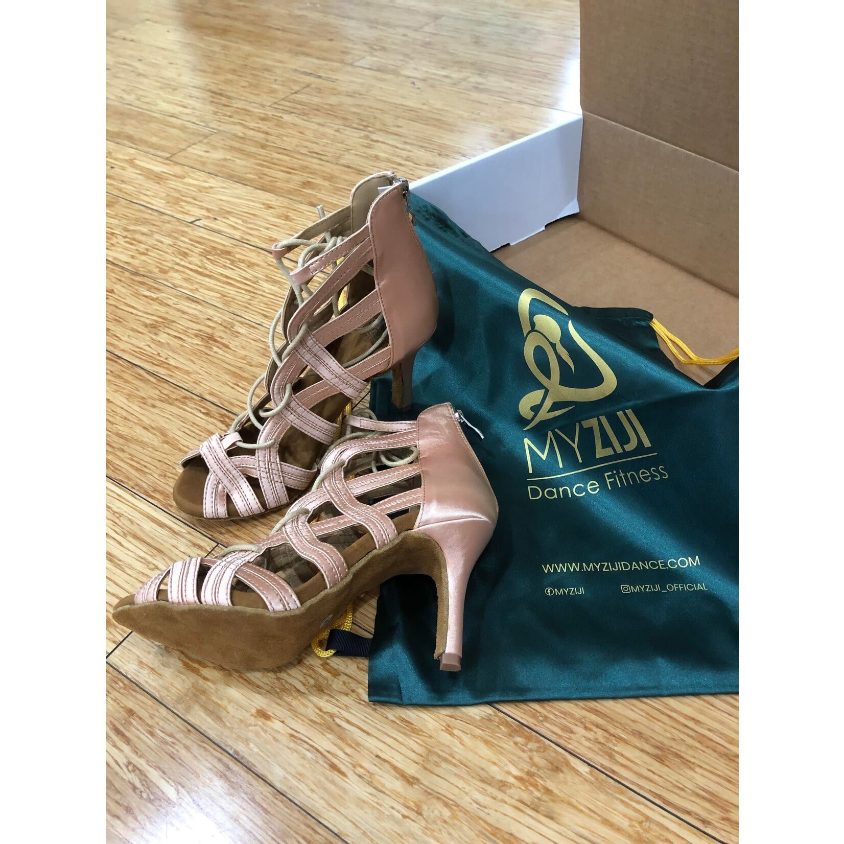 MyZiji Rita Salsa Bachata Latin Dance Shoes