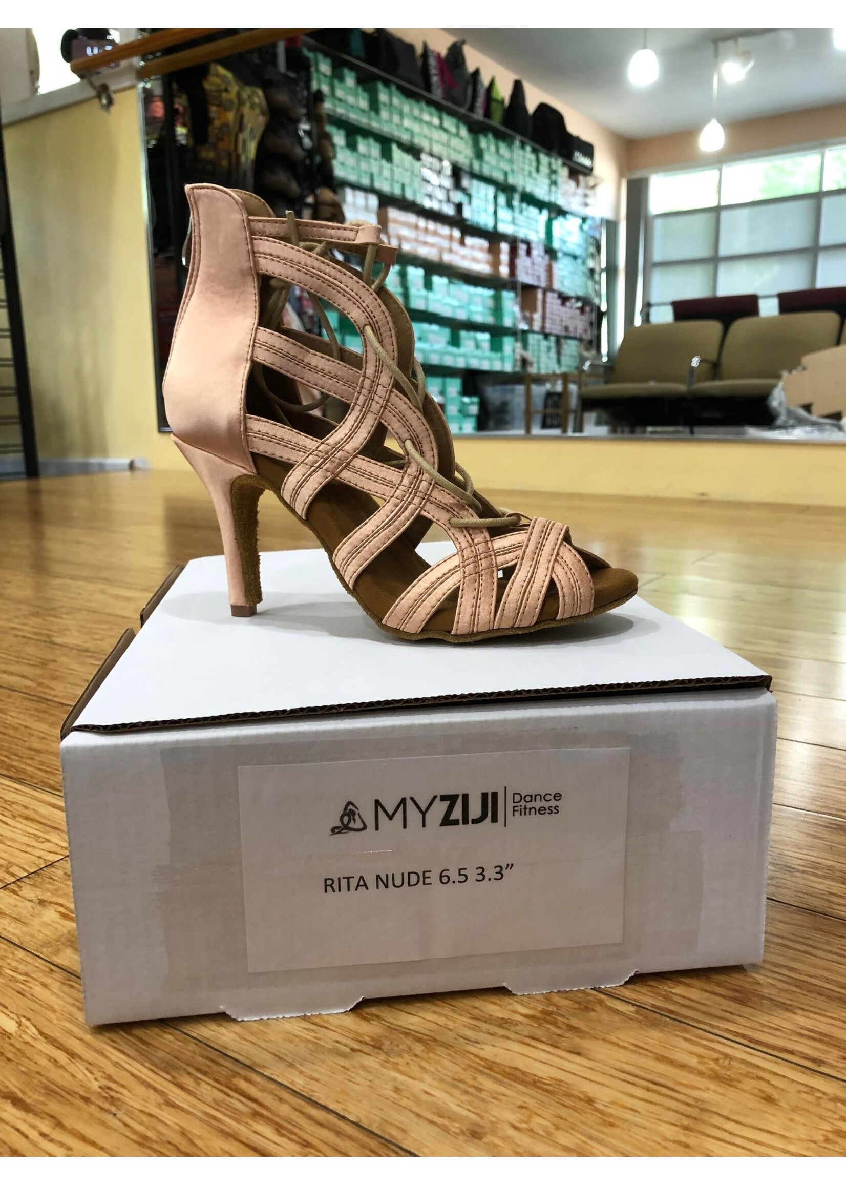 MyZiji MyZiji Rita Salsa Bachata Latin Dance Shoes