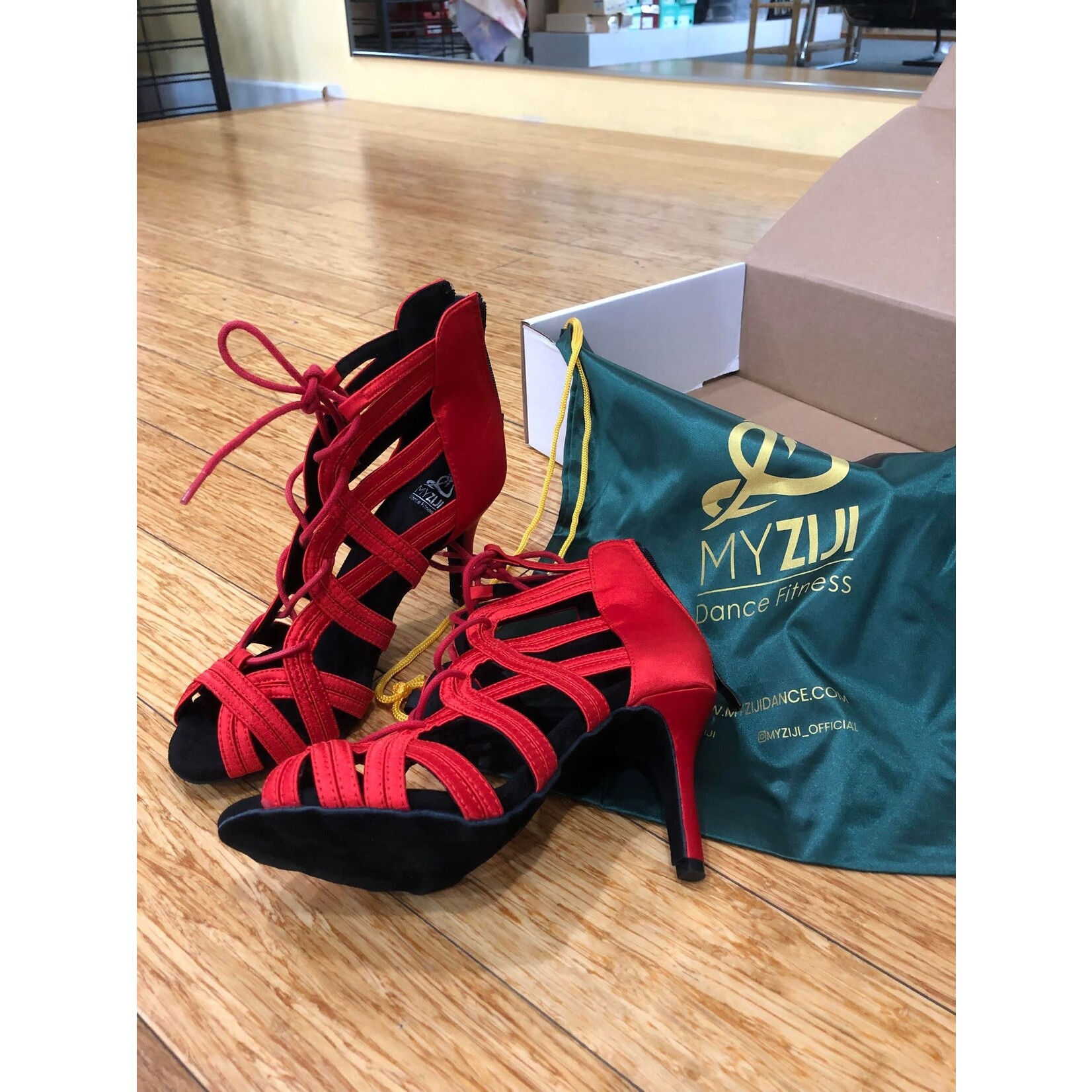 MyZiji Rita Salsa Bachata Latin Dance Shoes