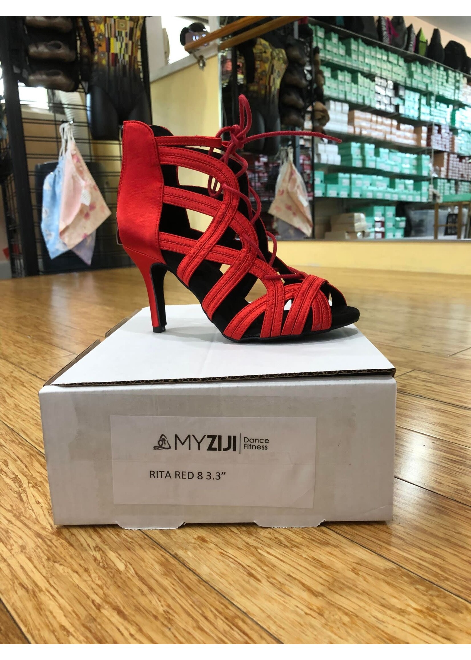 MyZiji MyZiji Rita Salsa Bachata Latin Dance Shoes