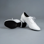 MyZiji Jacob Men's White Ballroom Latin Dance Shoes