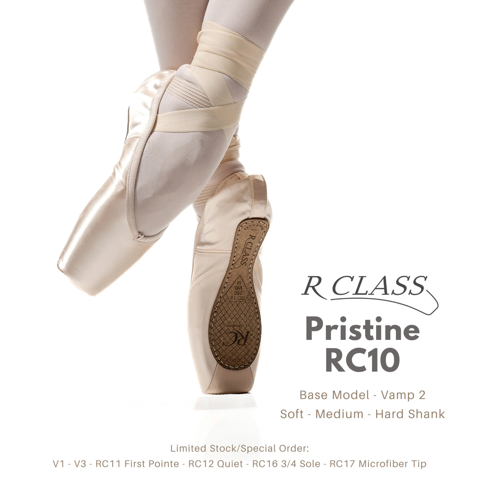 R-Class RC10dV2 PRISTINE Base Model Pointe Shoe