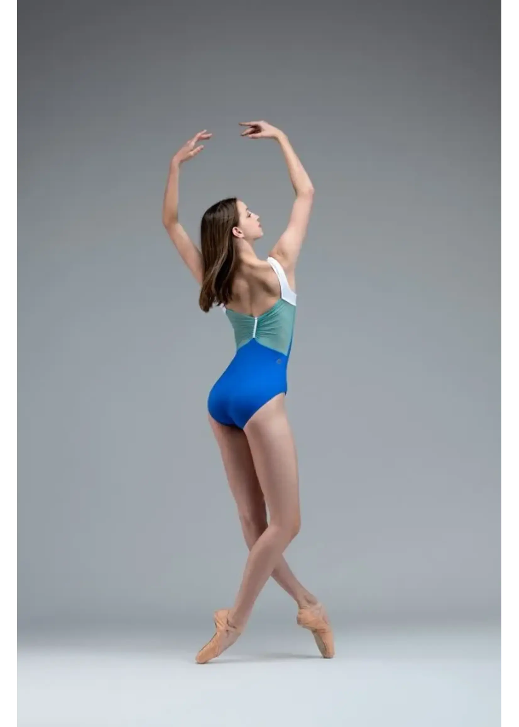 AK Dancewear AK Dancewear 2108 Adult Chrissy in Motley Pinchfront Tank Leotard