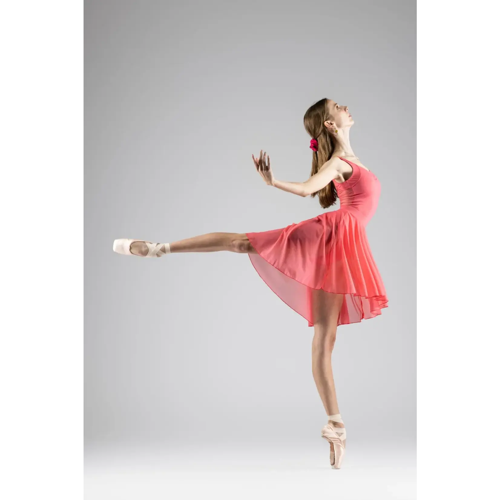 AK Dancewear SC2210 Casie Hi-Lo Pull-On Skirt