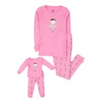 Leveret Pajamas Leveret Pajamas Child Girl And Doll Cotton Pajamas