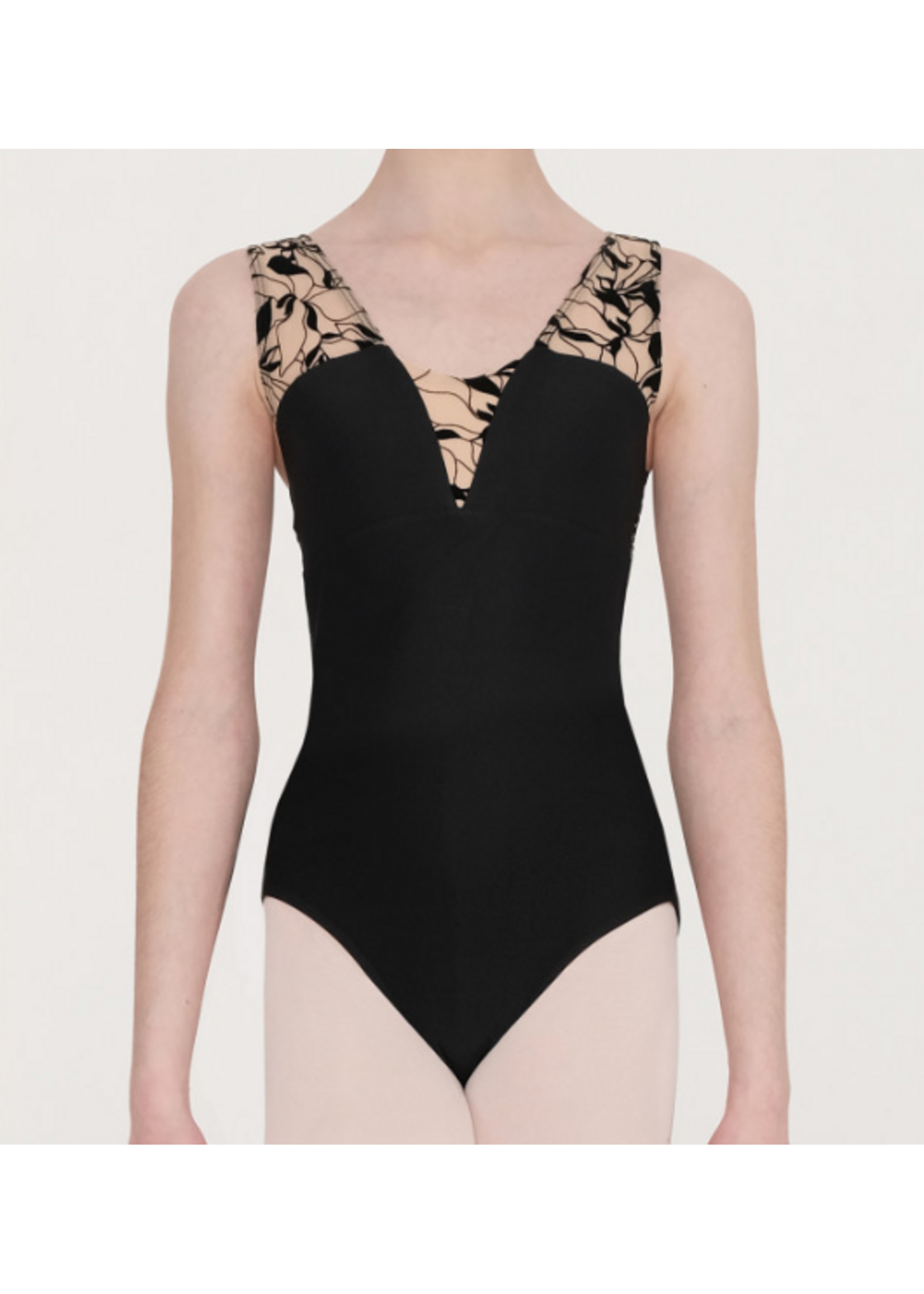 Wear Moi Wear Moi Hestia Child Mesh Tank Leotard