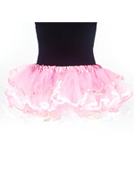 Dasha Dasha 4427 Neon Pink And White Ribbon Tutu