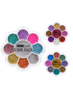 Dasha Dasha 2515 Flower Power Glitter Palette Assorted SET OF THREE