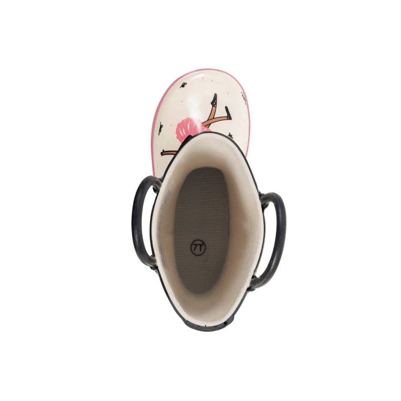 Oaki Oaki Child Loop Handle Beautiful Ballerina Rain Boots