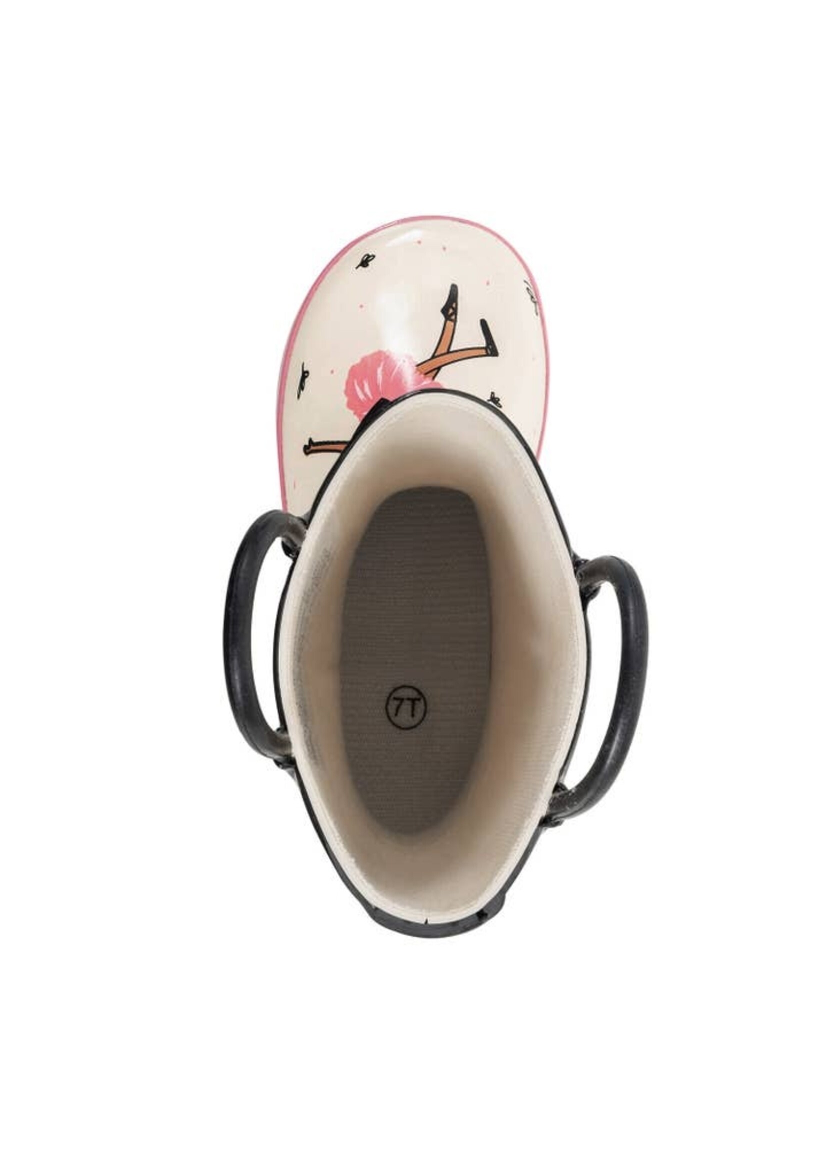 Oaki Oaki Child Loop Handle Beautiful Ballerina Rain Boots