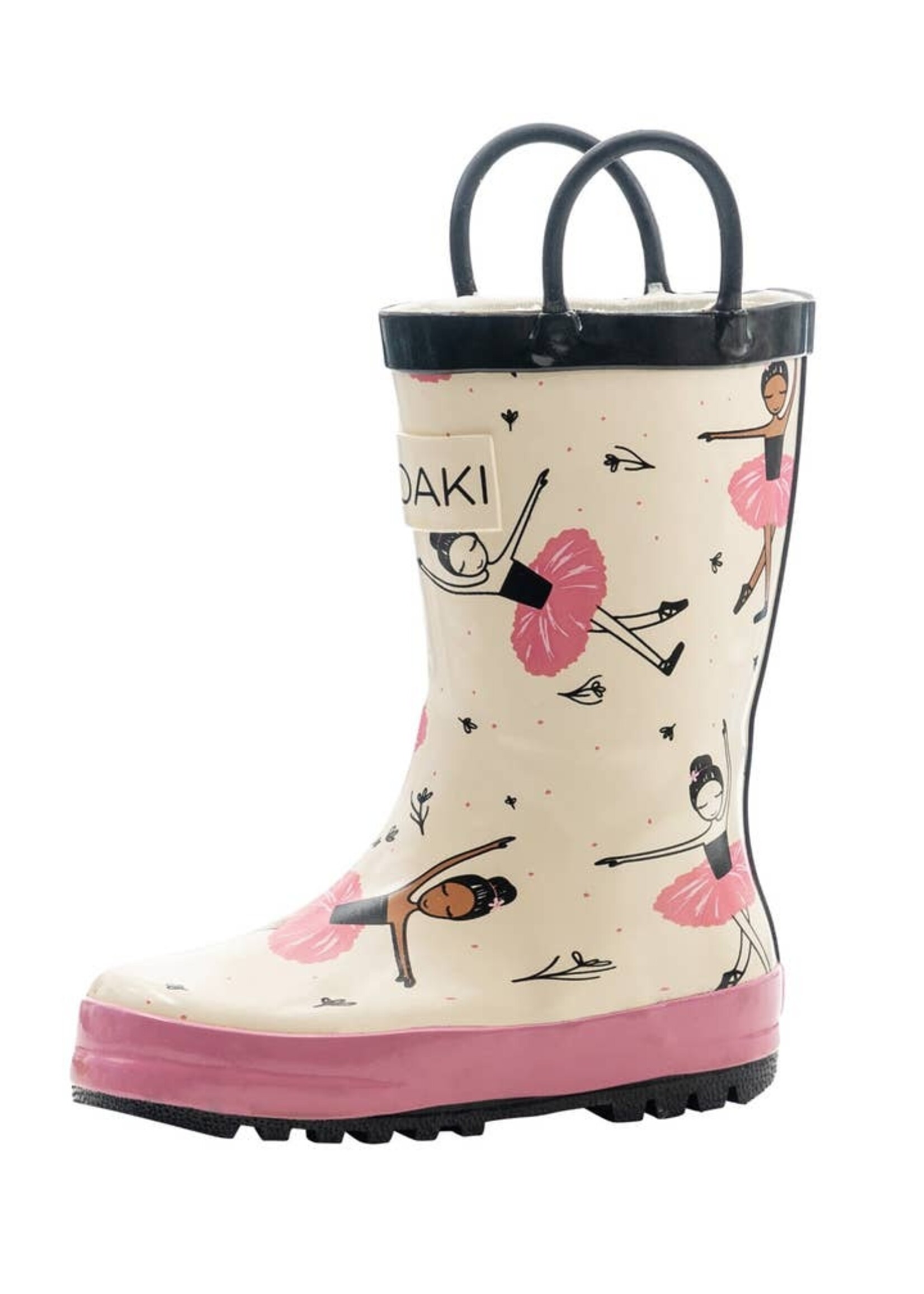 Oaki Oaki Child Loop Handle Beautiful Ballerina Rain Boots