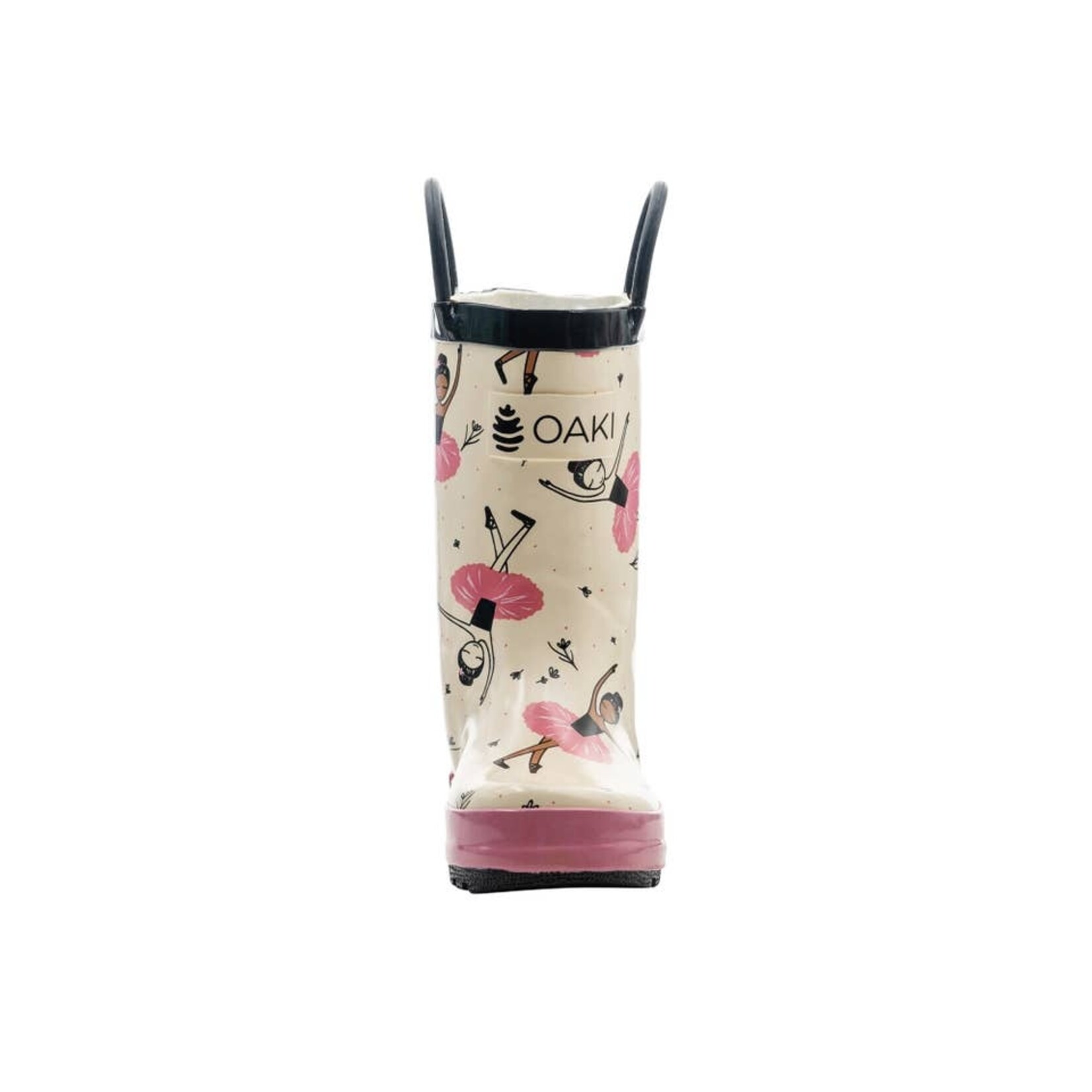 Oaki Oaki Child Loop Handle Beautiful Ballerina Rain Boots
