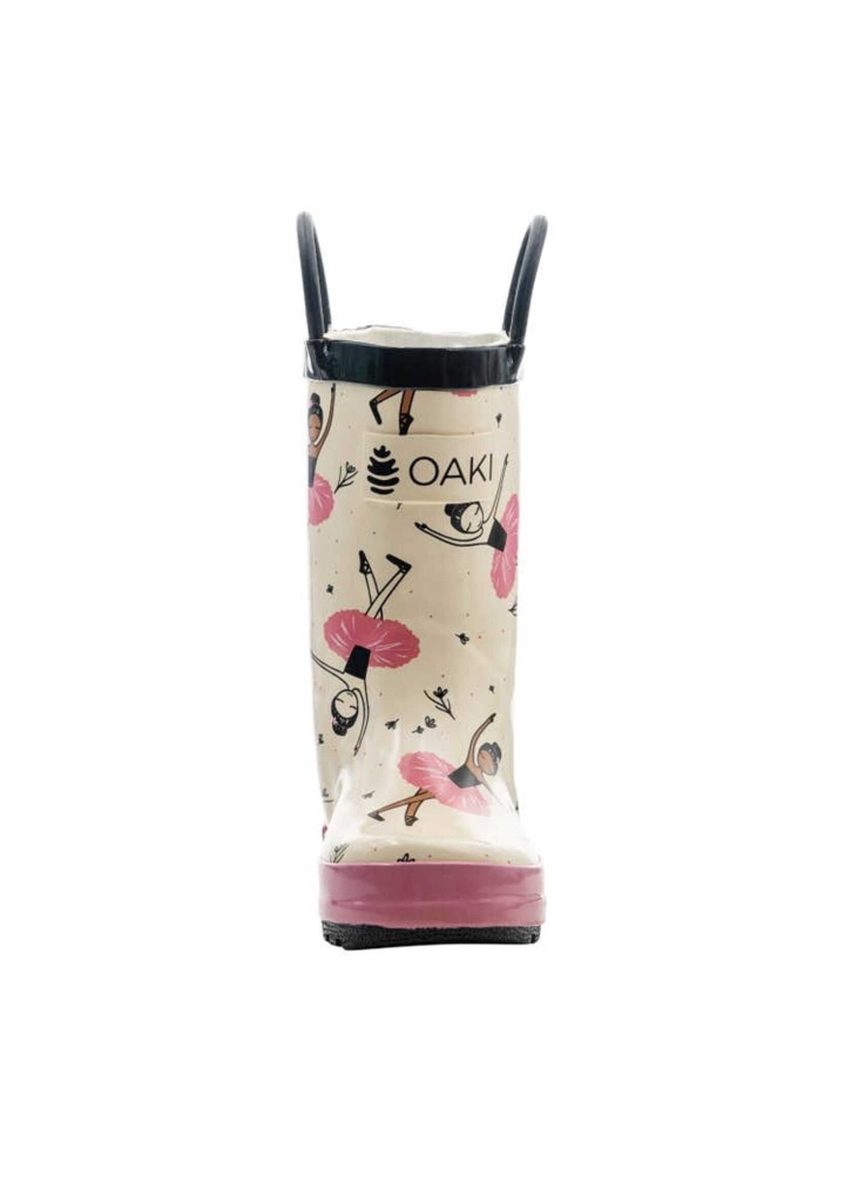 Oaki Oaki Child Loop Handle Beautiful Ballerina Rain Boots
