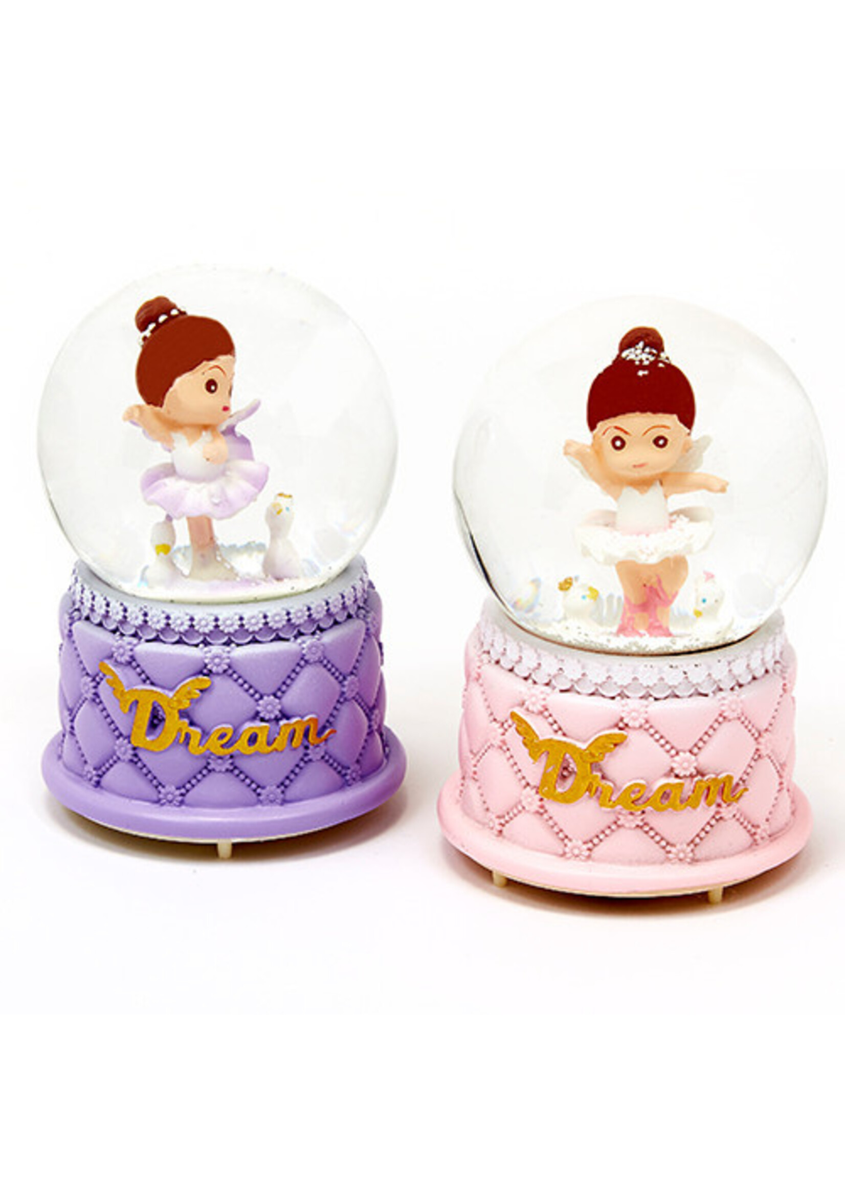 Dasha Dasha 6427 Musical Ballerina Snow Globe Assorted SET OF FOUR
