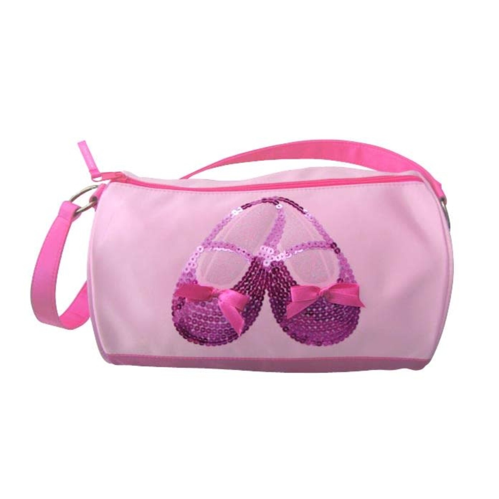 Horizon 3401 Satin & Sequins Duffel Pink