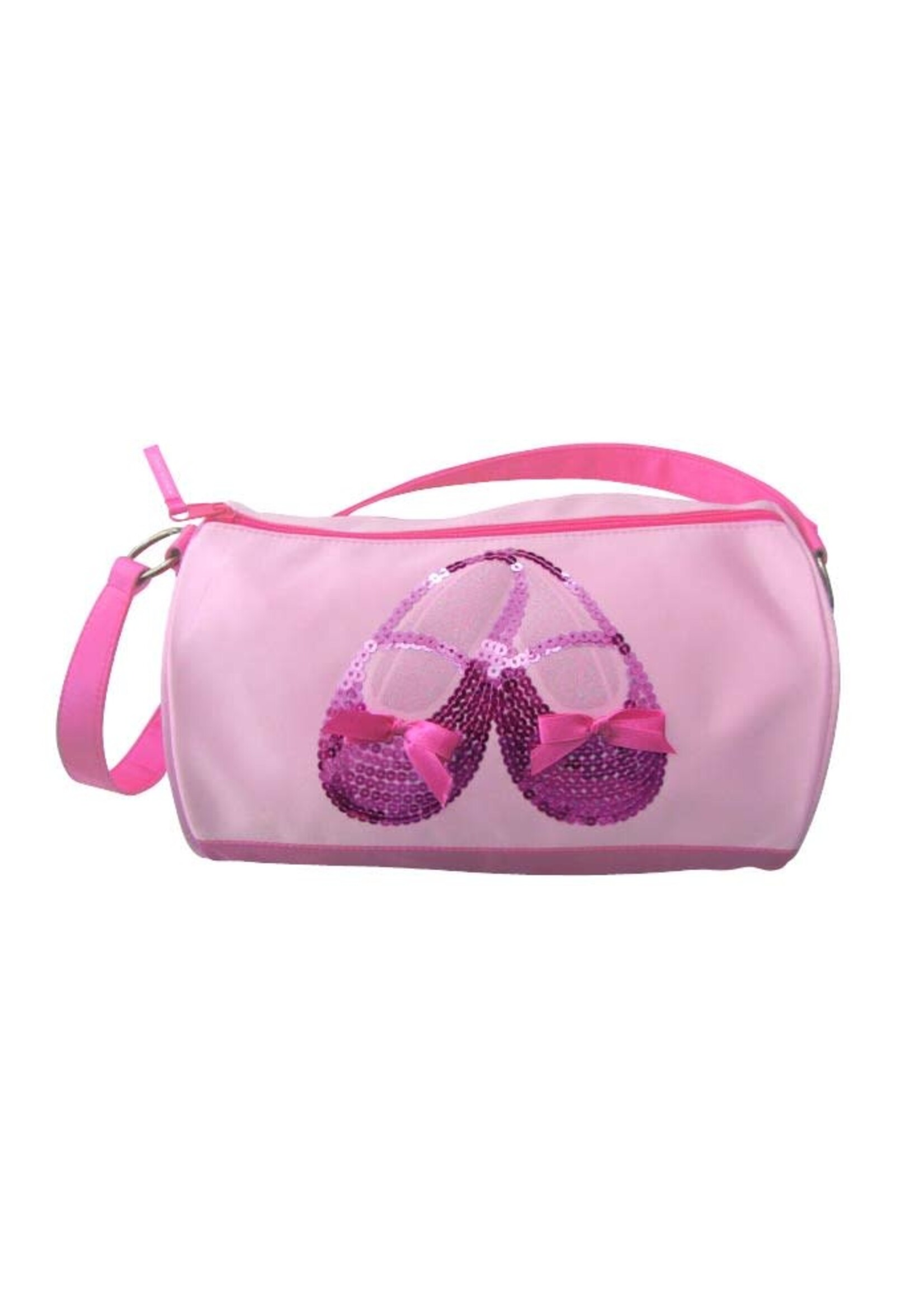 Horizon 3401 Satin & Sequins Duffel Pink