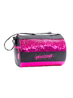 Horizon 1105 Nancy Reversible Sequin Duffle Bag Black/Pink