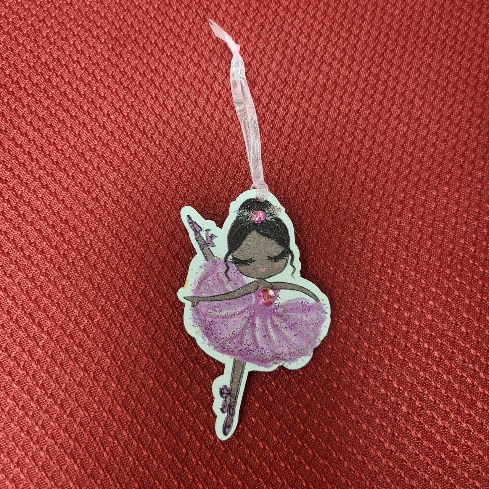 Dancing Girl Fashions Wooden Ballet Ornaments