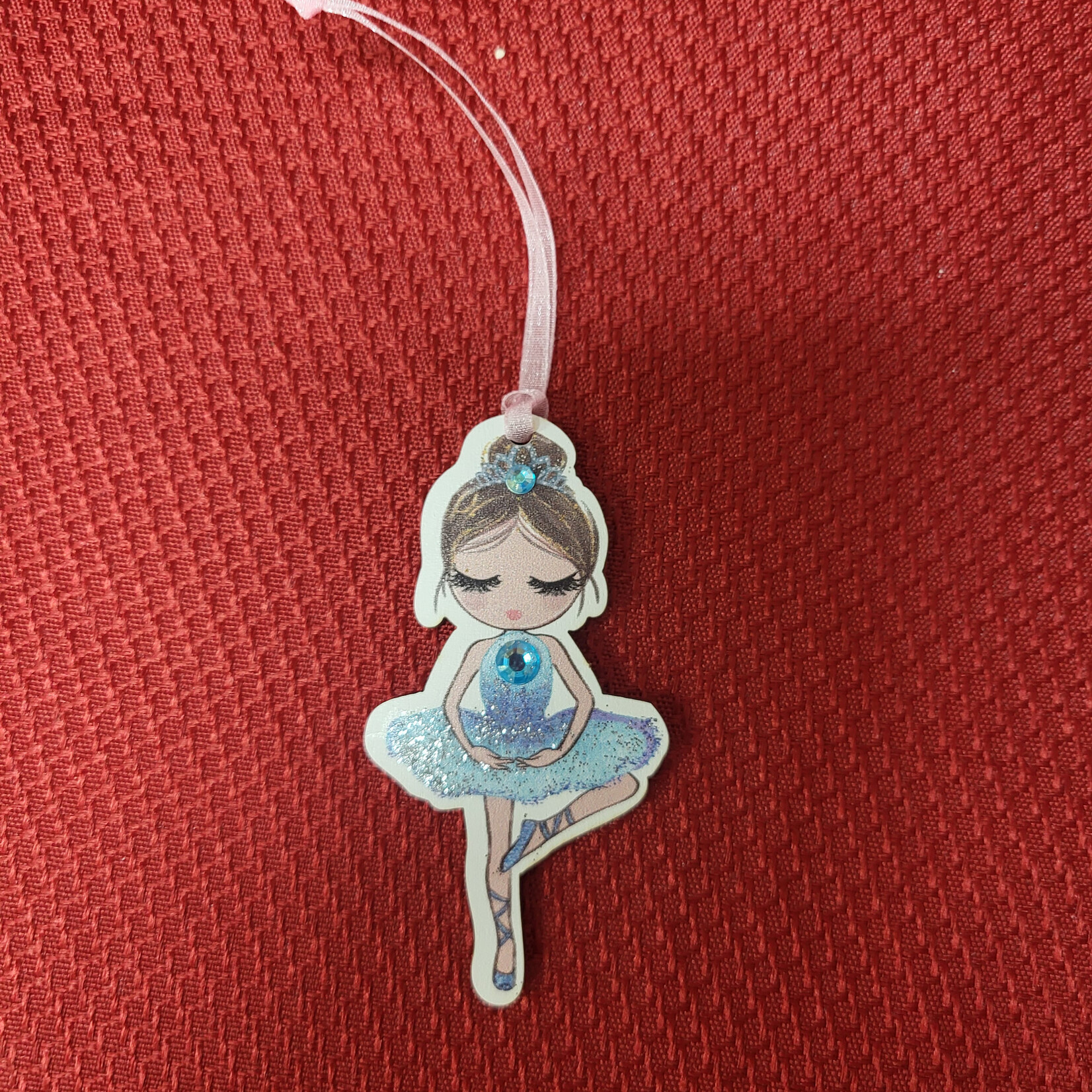 Dancing Girl Fashions Wooden Ballet Ornaments