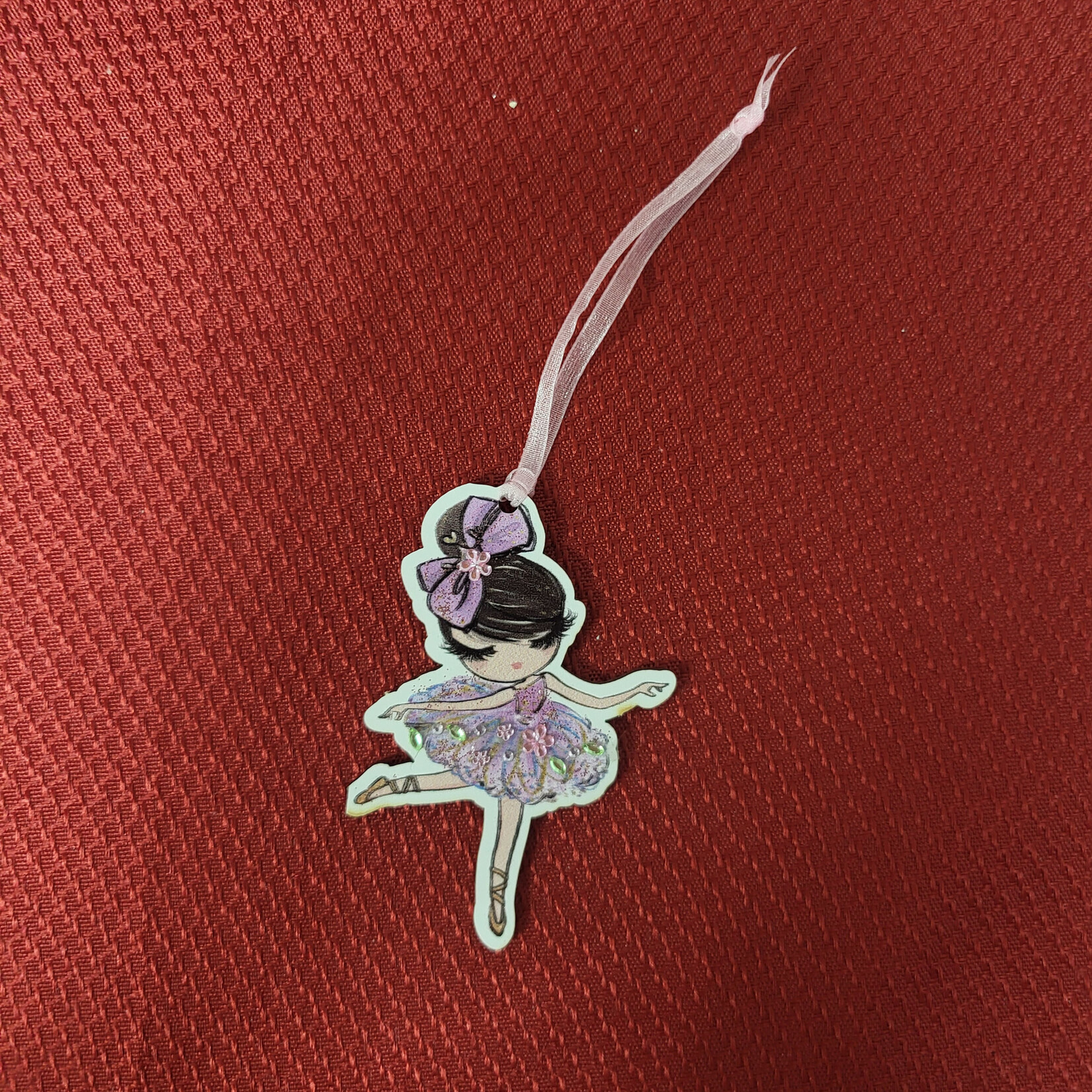 Dancing Girl Fashions Wooden Ballet Ornaments