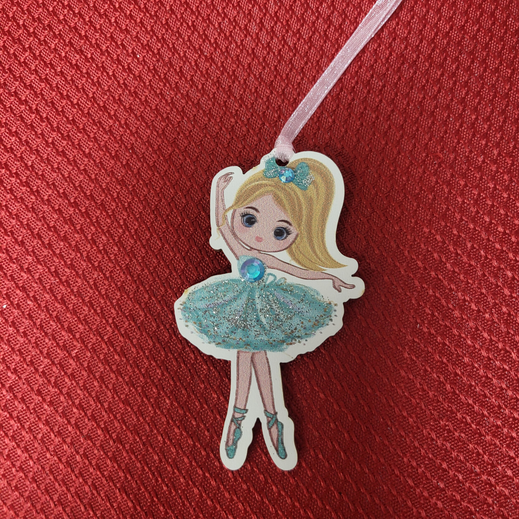 Dancing Girl Fashions Wooden Ballet Ornaments