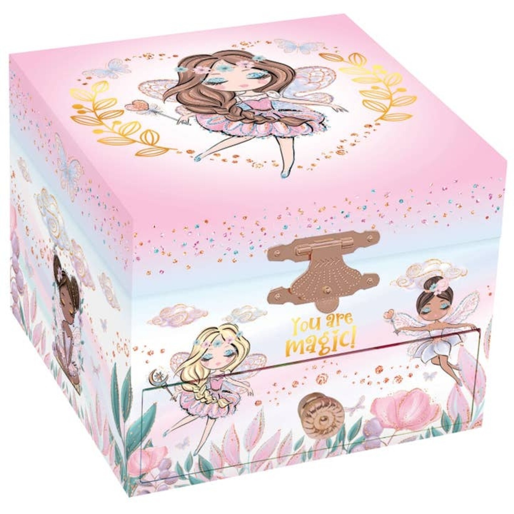 US Toy Company US Toy Company Fairy Musical Jewelry Box