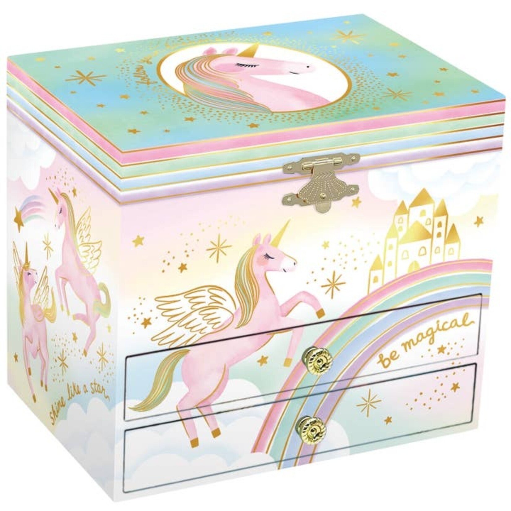 US Toy Company Unicorn Musical Jewelry Box