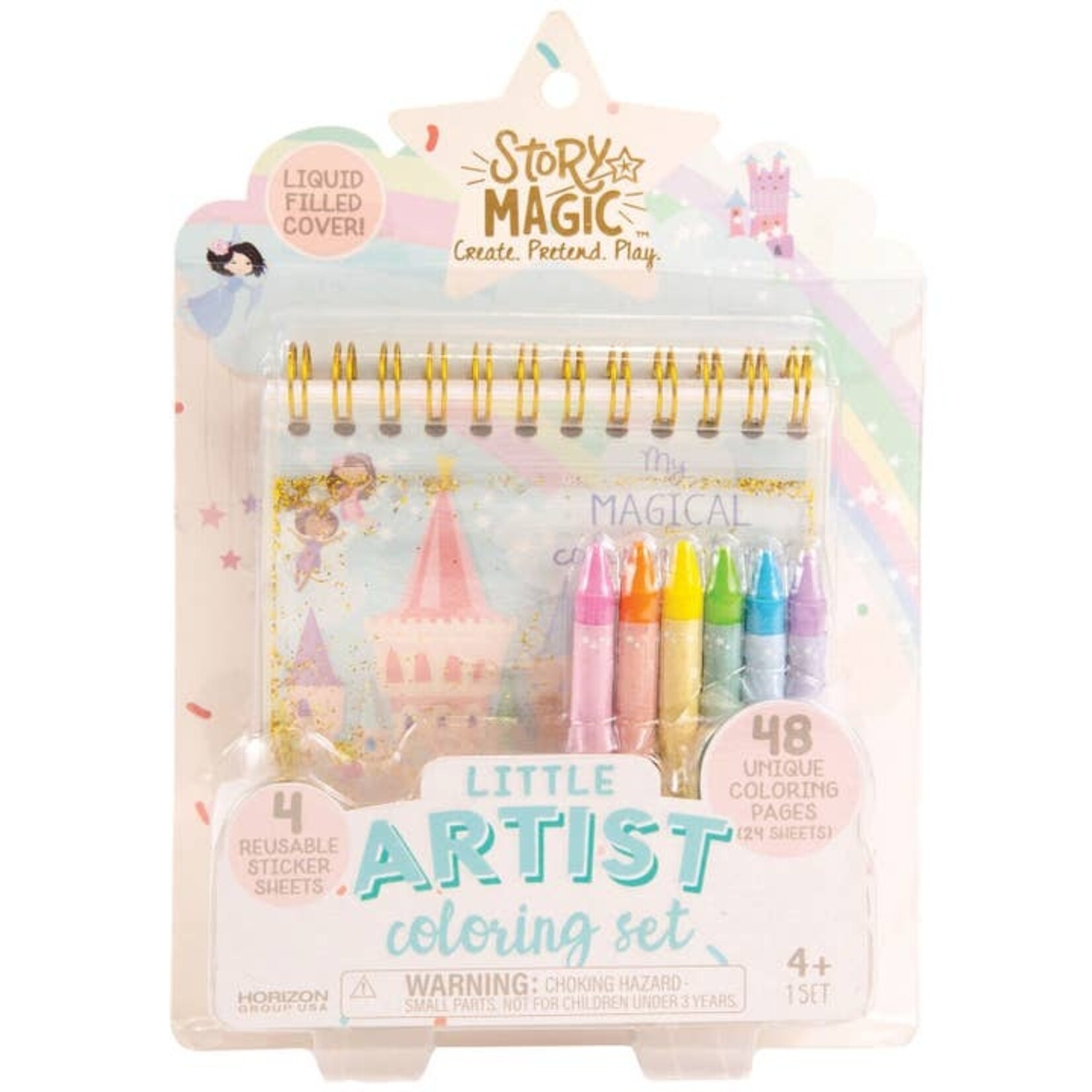 US Toy Company Little Artist Coloring Set