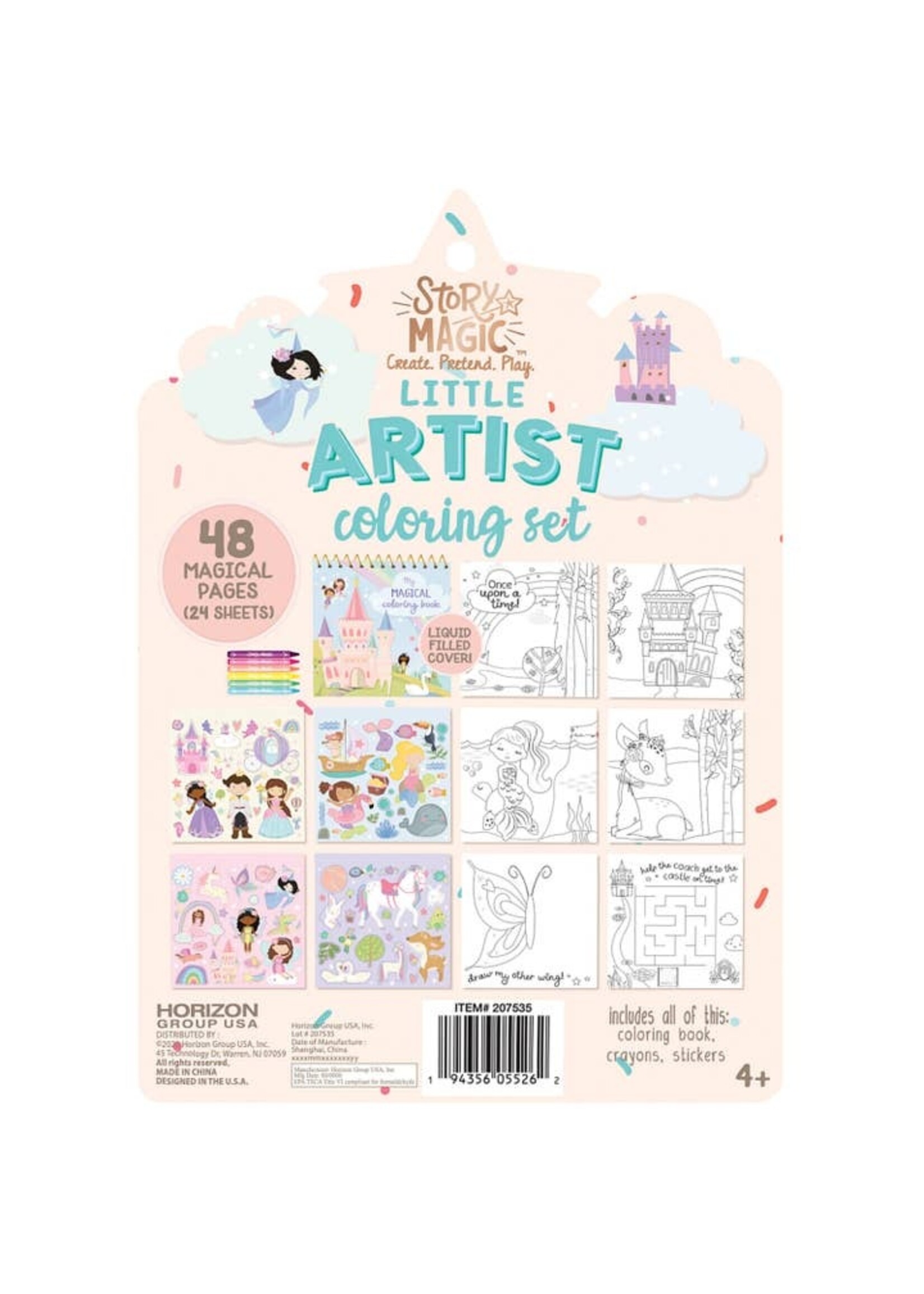 US Toy Company US Toy Company Little Artist Coloring Set