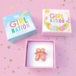 Girl Nation Twinkle Toes Adjustable Ring