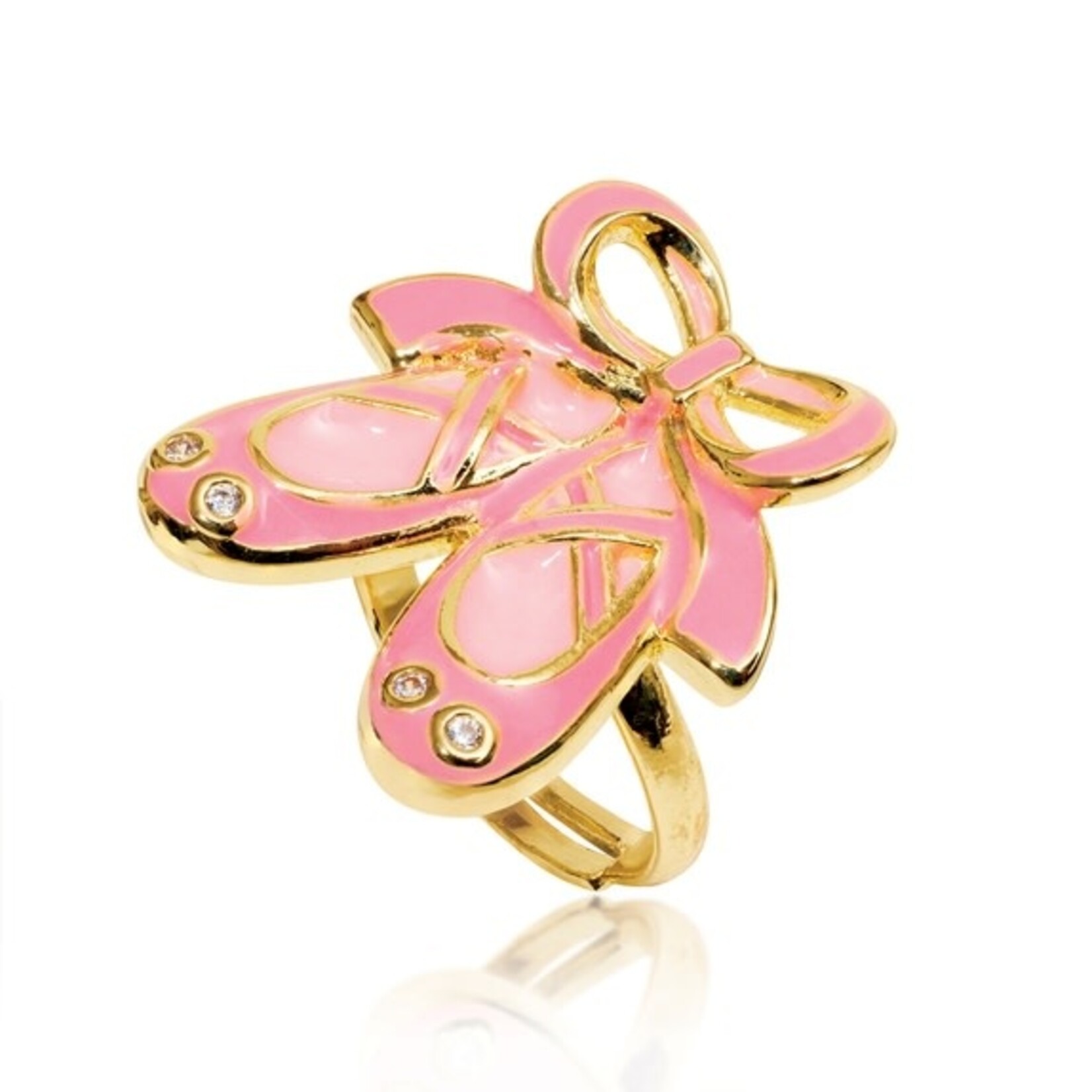 Girl Nation Twinkle Toes Adjustable Ring