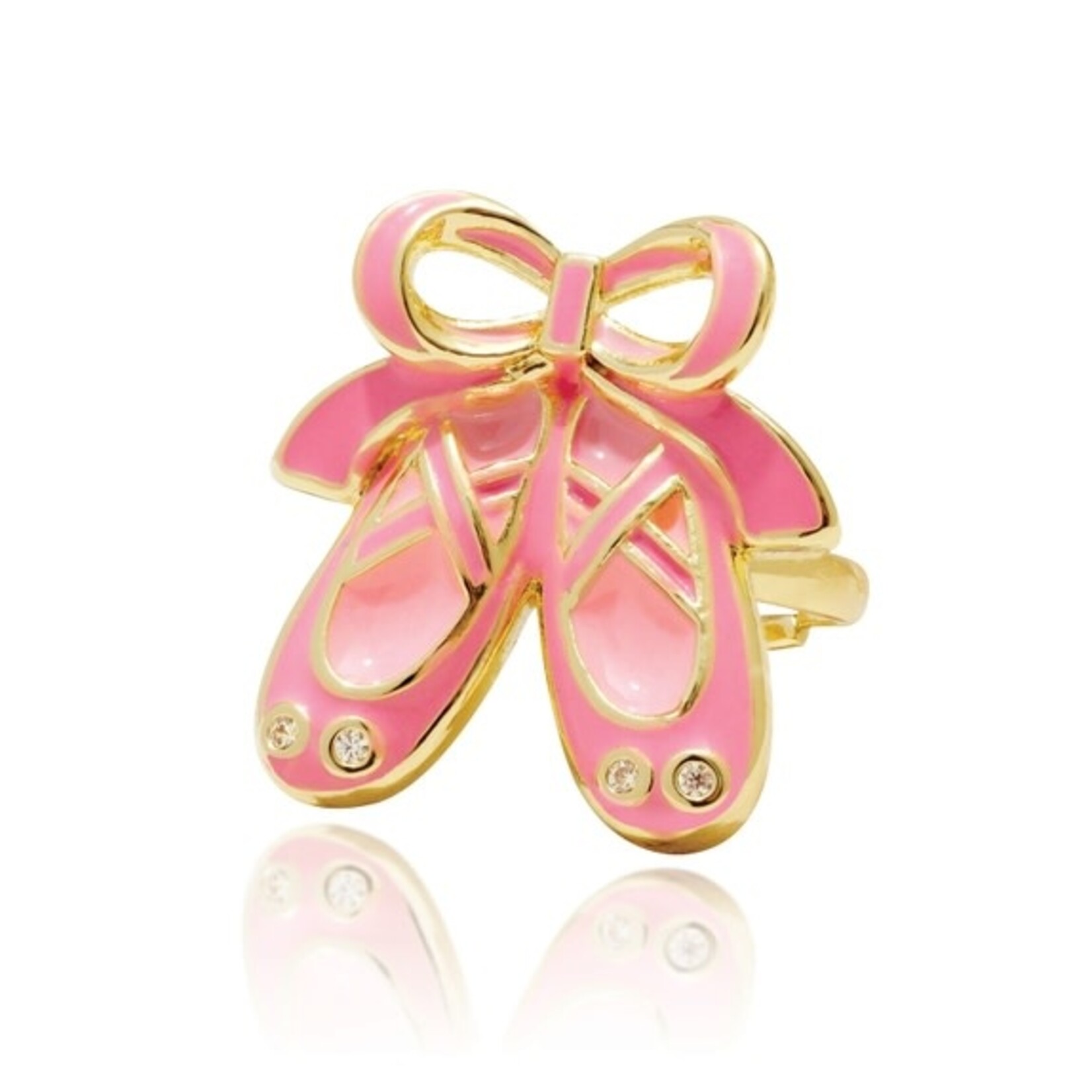 Girl Nation Twinkle Toes Adjustable Ring