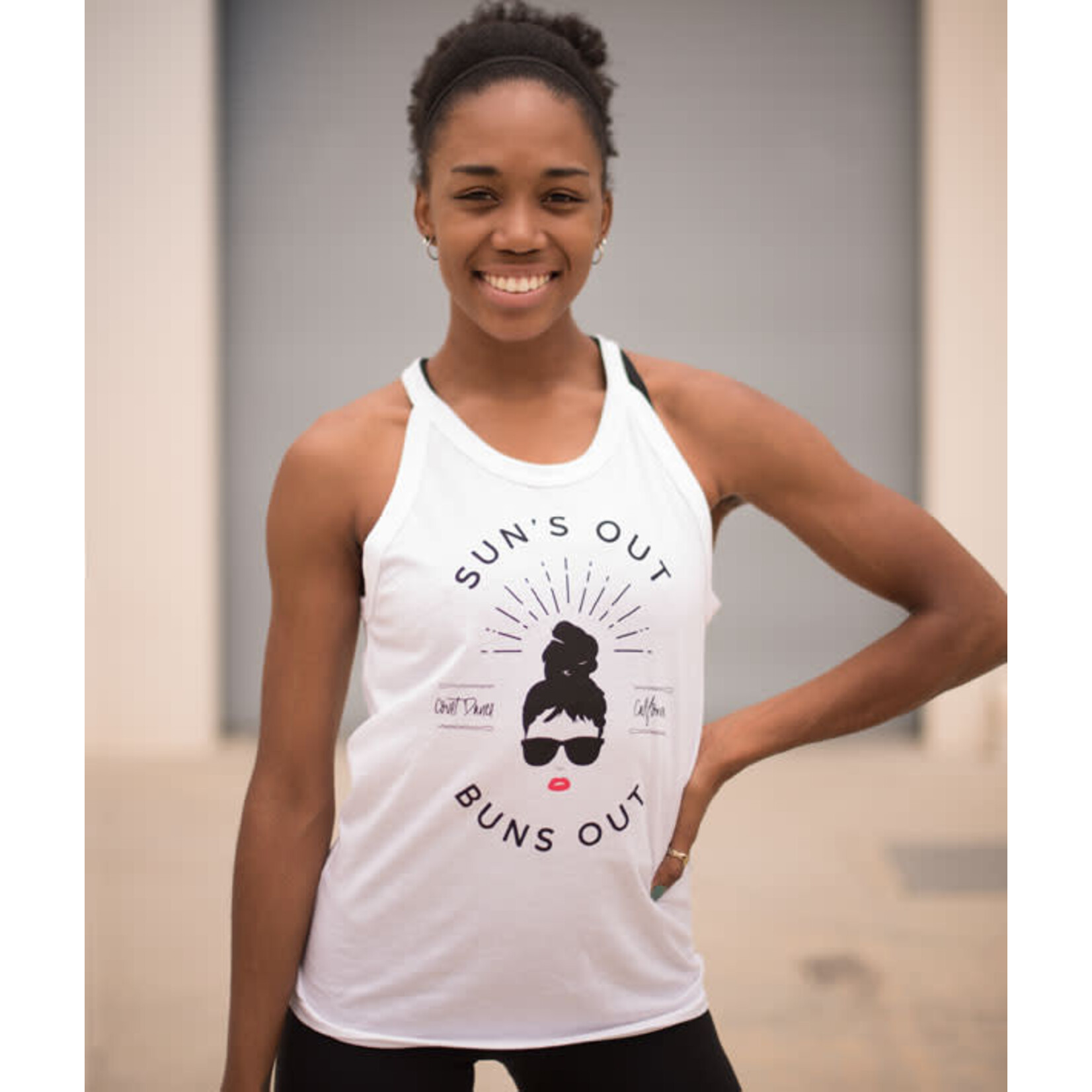 Covet Covet Dance Sun's Out Halter Tank