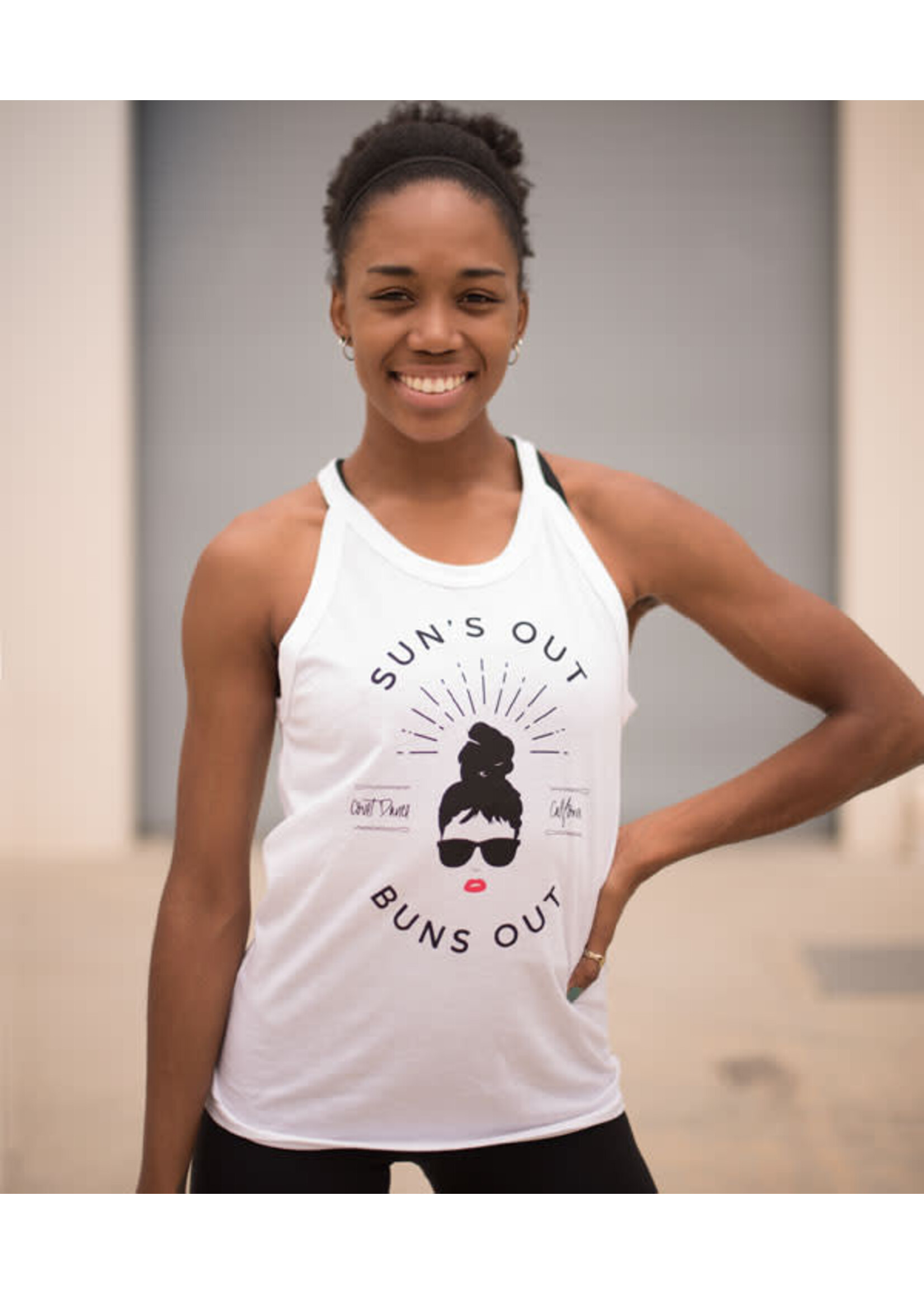 Covet Covet Dance Sun's Out Halter Tank