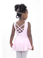 Basic Moves Basic Moves BM5520G Kids Double X Back Dress