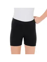 Eurotard Eurotard Girls 10262Cotton Lycra Mid-Thigh Shorts