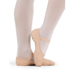 Capezio Capezio V100W  Womens Luna No Drawstring Leather Full Sole Ballet Shoe