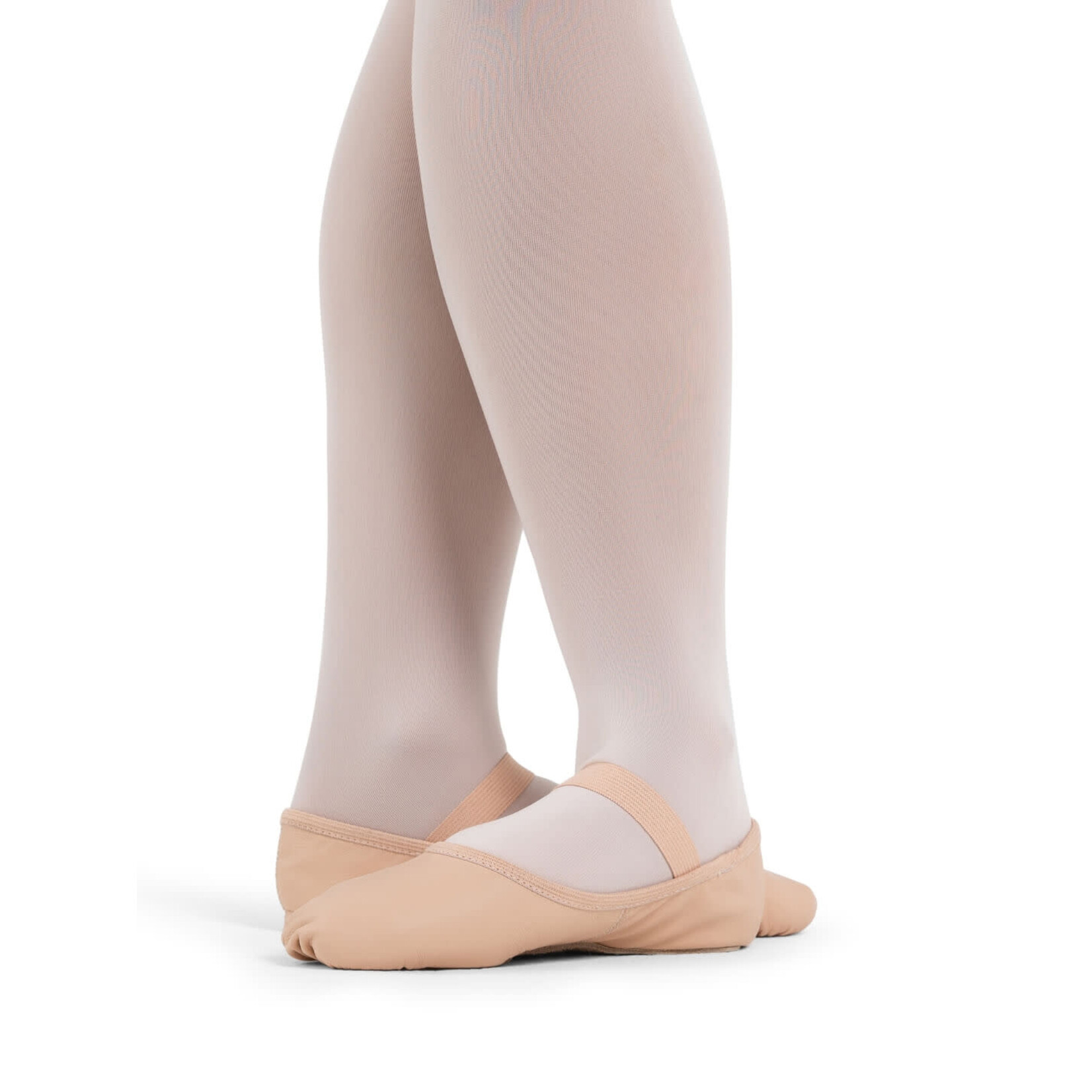 Capezio Capezio V100W  Womens Luna No Drawstring Leather Full Sole Ballet Shoe