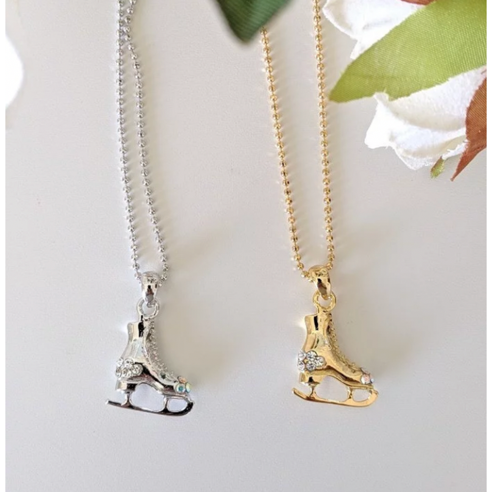 American Dance Supply American Dance Supply ADS522 Ice Skate Necklace