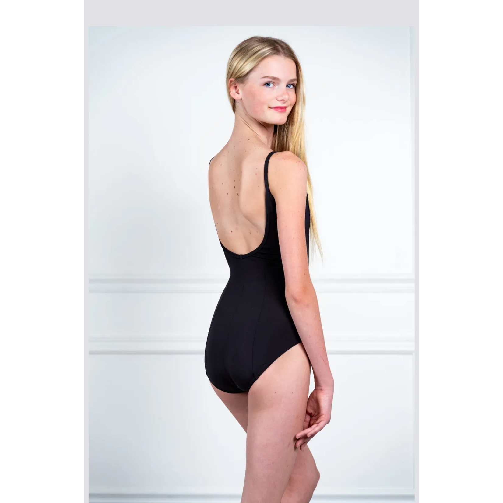AK Dancewear AK Dancewear 2305 Girls Aly in Core Princess Seam Cami Leotard