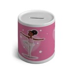 Nia Ballerina Money Box Ceramic Piggy Bank