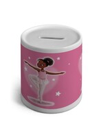 Nia Ballerina Nia Ballerina Money Box Ceramic Piggy Bank