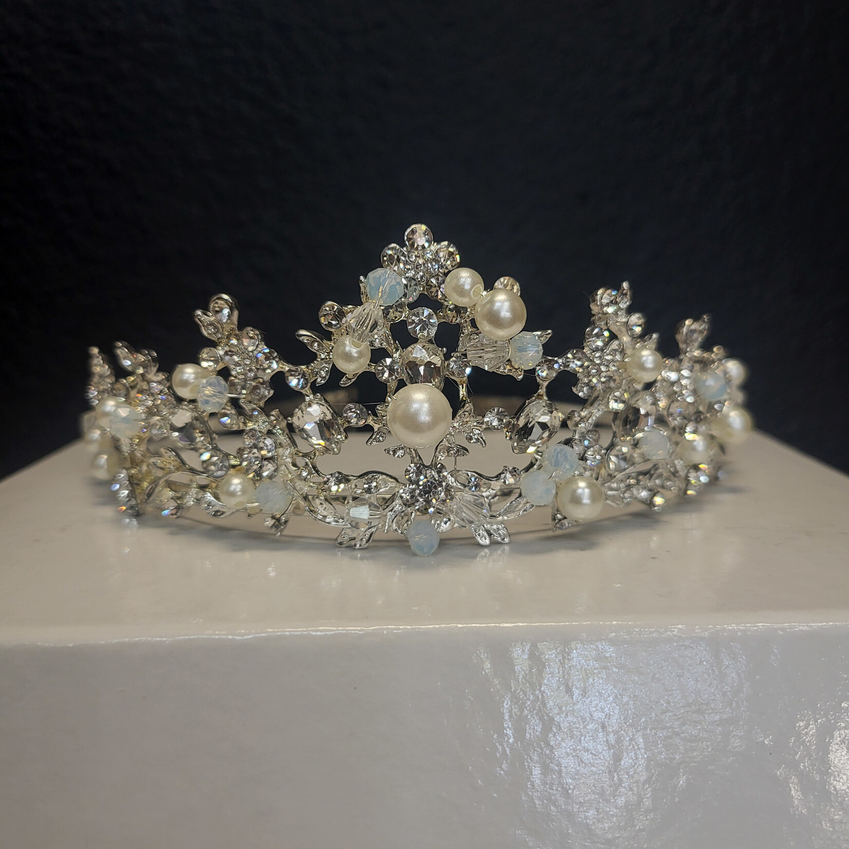 Movin' Easy Dancewear Movin Easy Silver Beaded Diadem