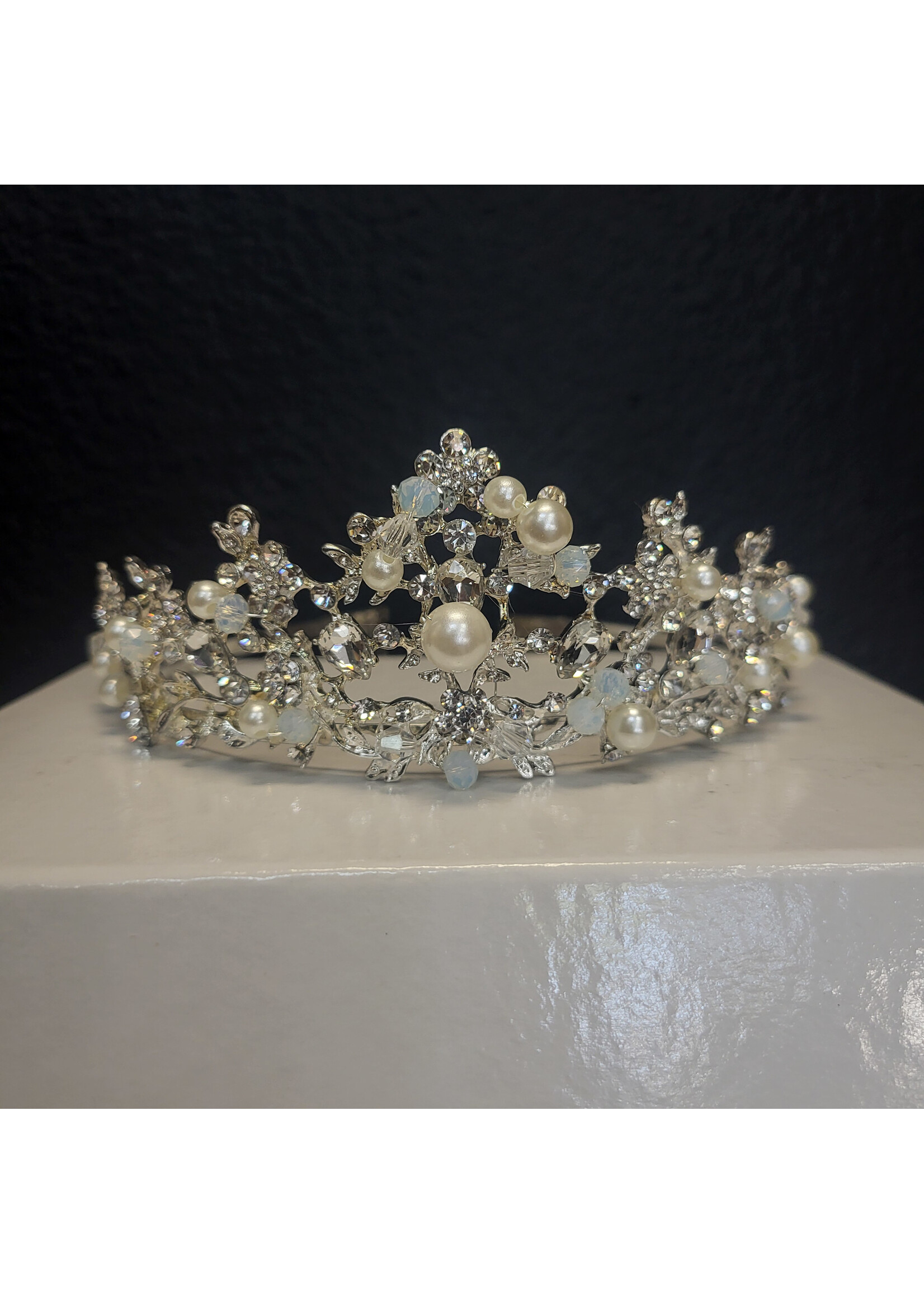 Movin' Easy Dancewear Movin Easy Silver Beaded Diadem