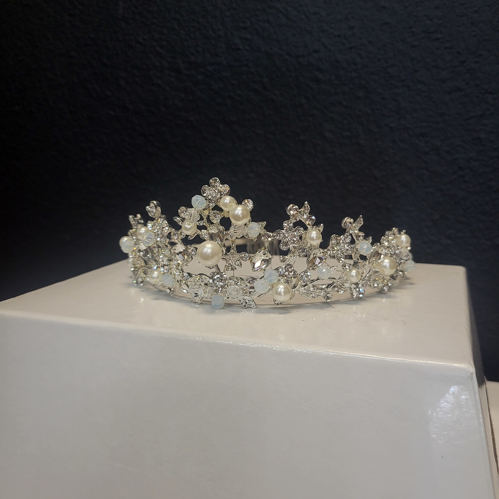 Movin' Easy Dancewear Movin Easy Silver Beaded Diadem